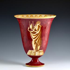 Temperance - Vase from the Classic Conversation series - Gio Ponti, Richard-Ginori Ceramic Company, circa 1925